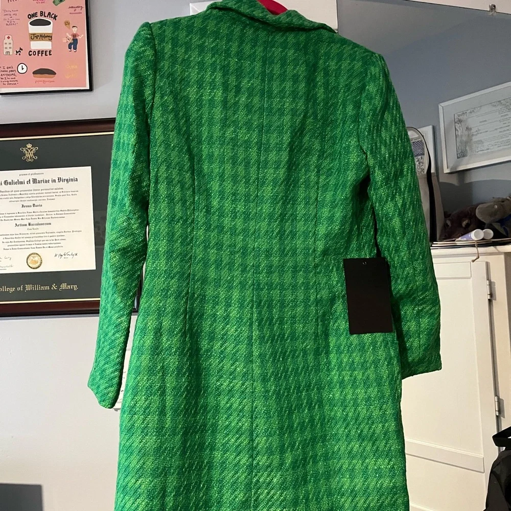 Pomander Place Green Tweed Dress - Picture 5 of 6